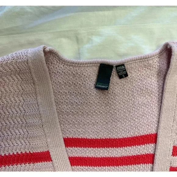 Shannon Passero  Design Zhuri Cardigan Pink Daisy Open Cardigan Size Small - Picture 8 of 9